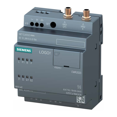 Siemens LOGO! CMR2040 User manual
