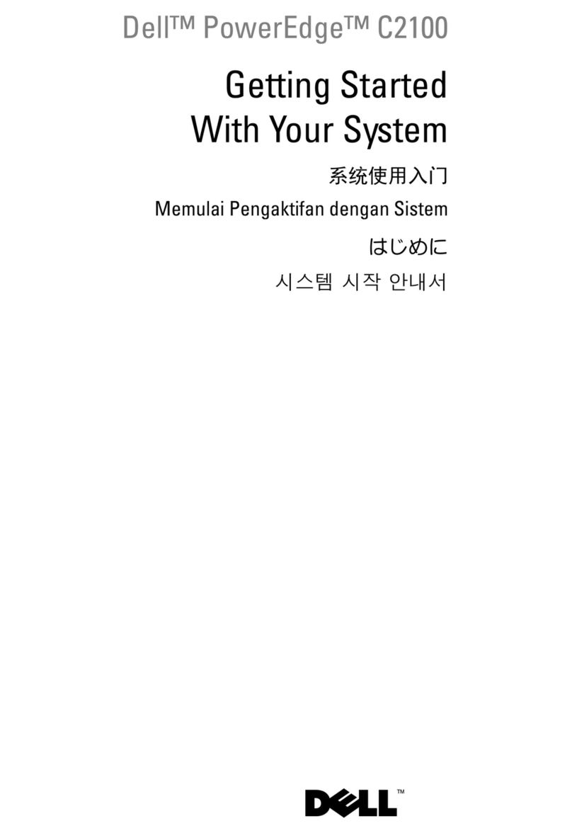 Dell PowerEdge C2100 User manual