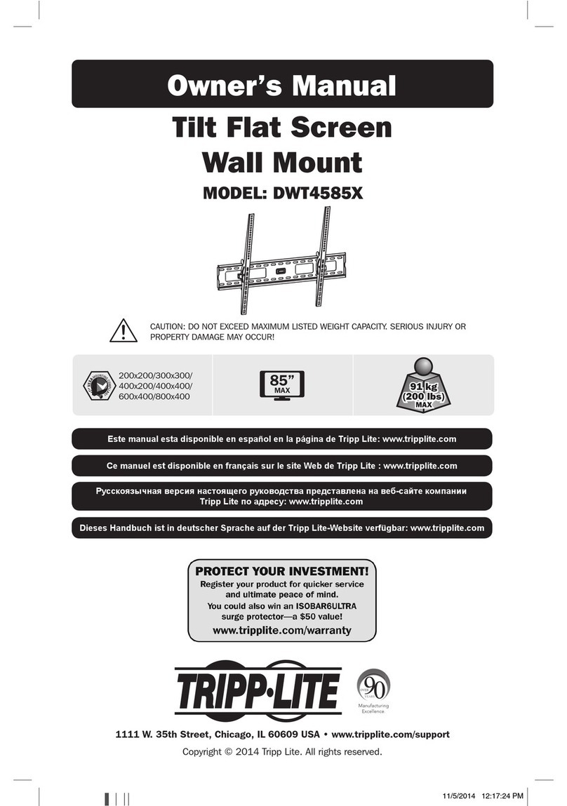 Tripp Lite DWT4585X owner's manual