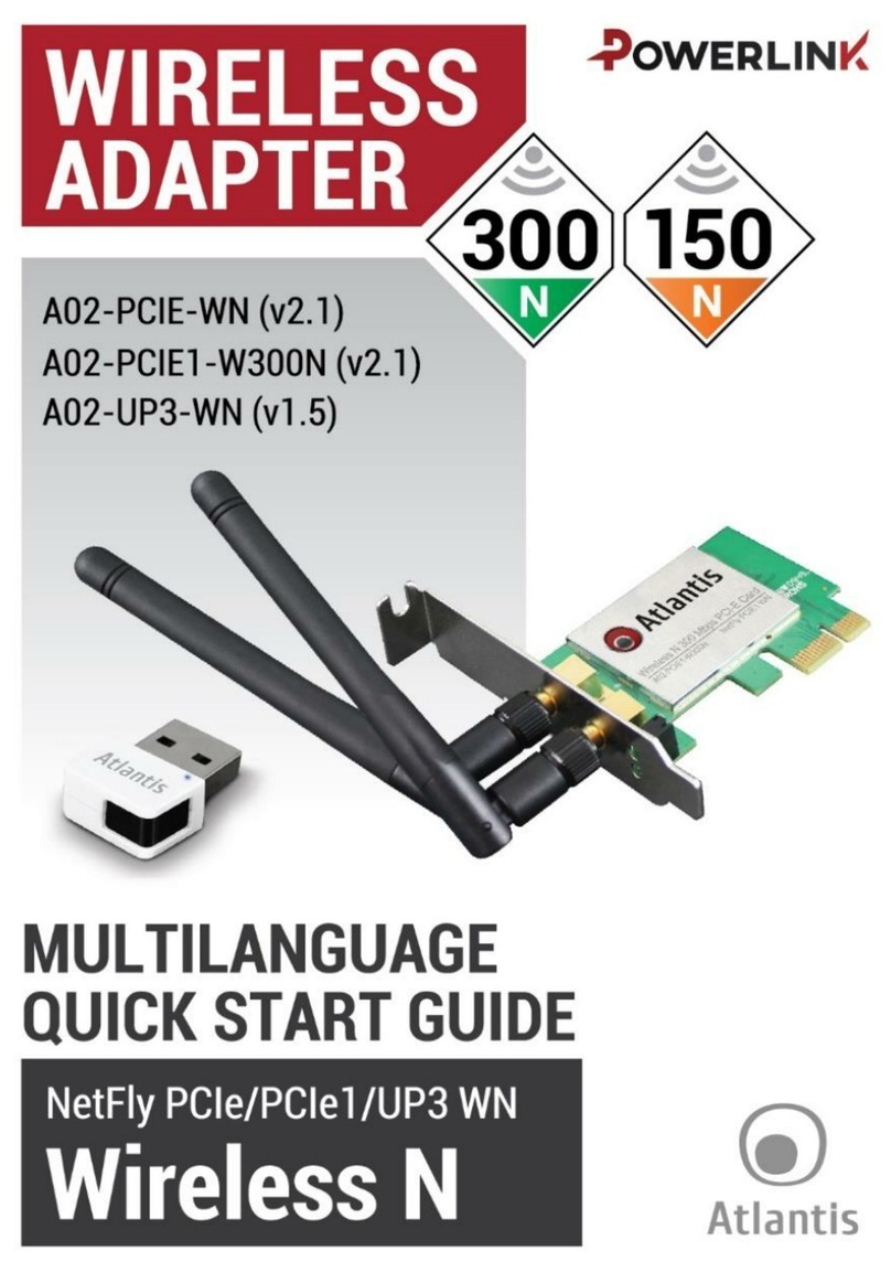 Atlantis A02-PCIE-WN quick start guide