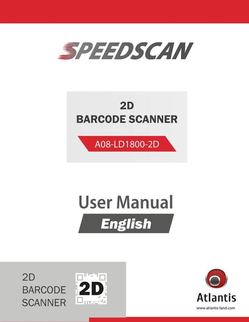 Speedscan A08-LD1800-2D user manual
