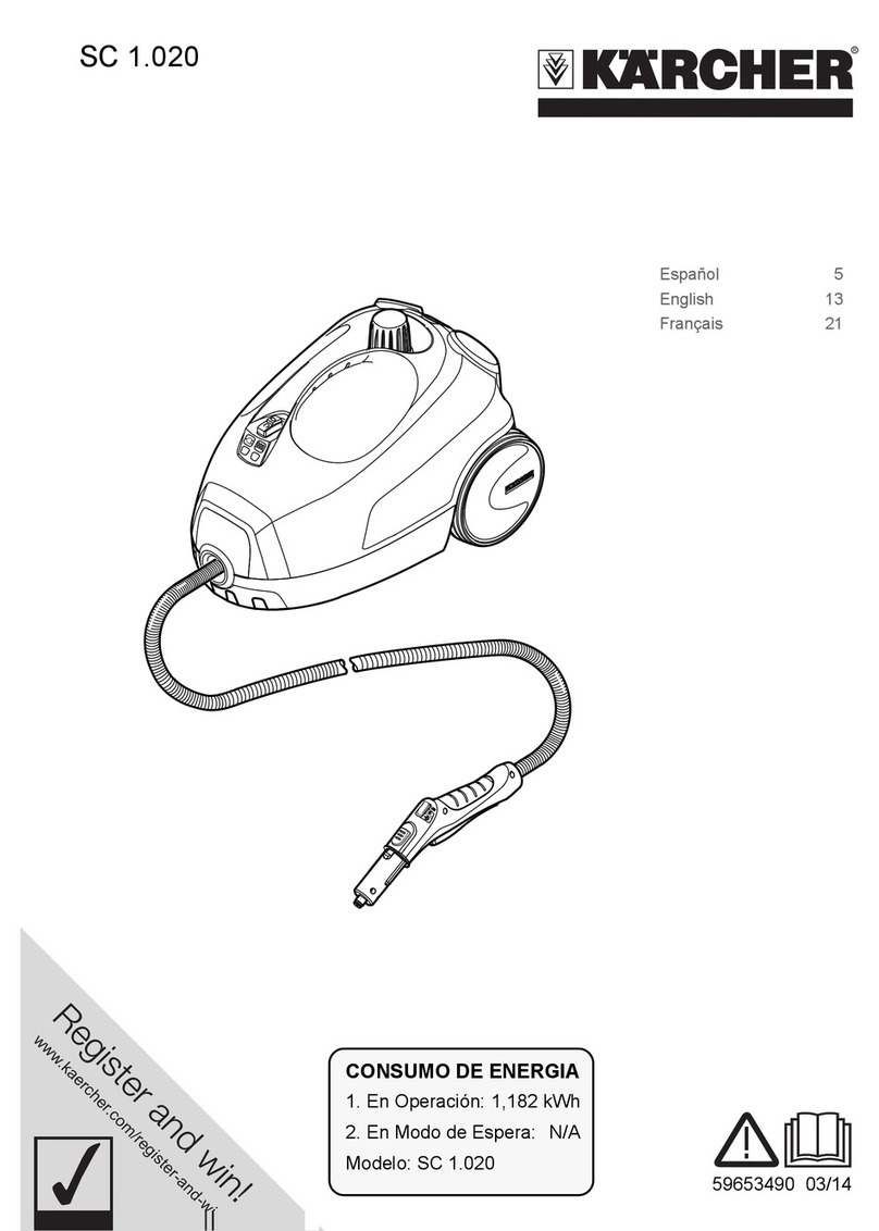 Kärcher SC 1.020 quick reference