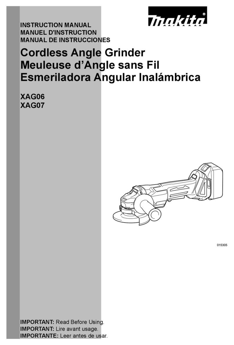 Makita XAG06 User manual