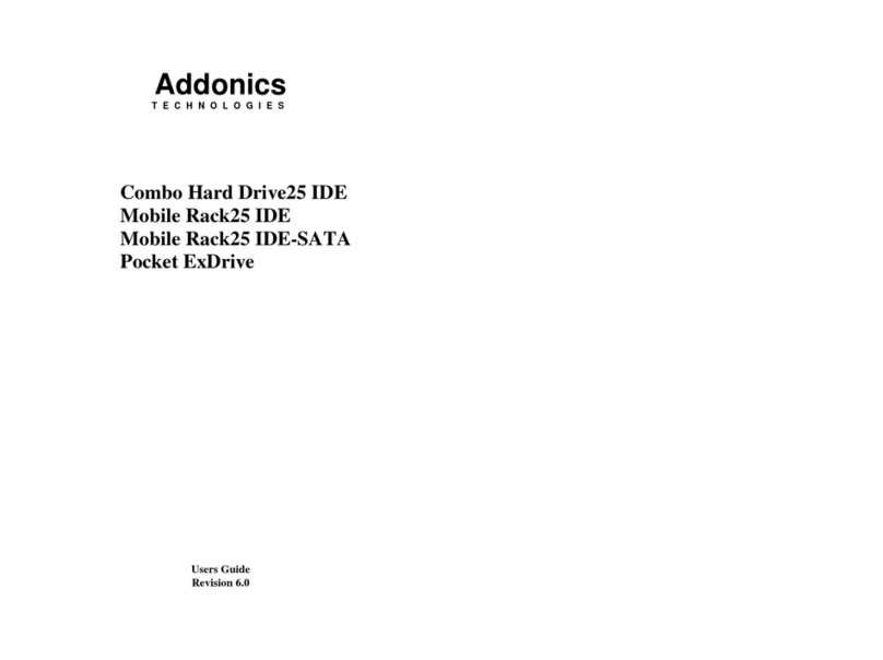 Addonics Technologies Combo Hard Drive25 IDE user guide
