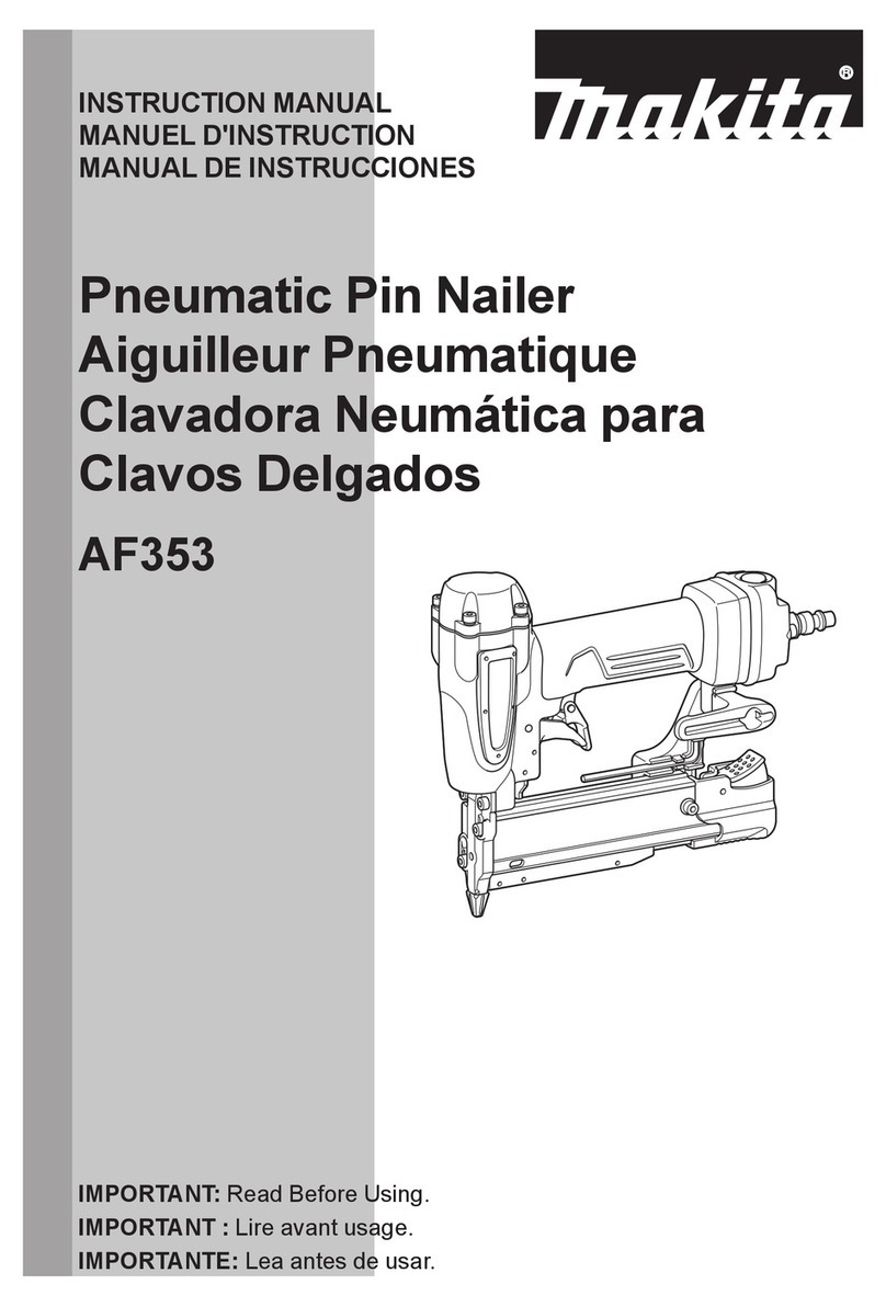 Makita AF353 User manual Makita AF353 User manual