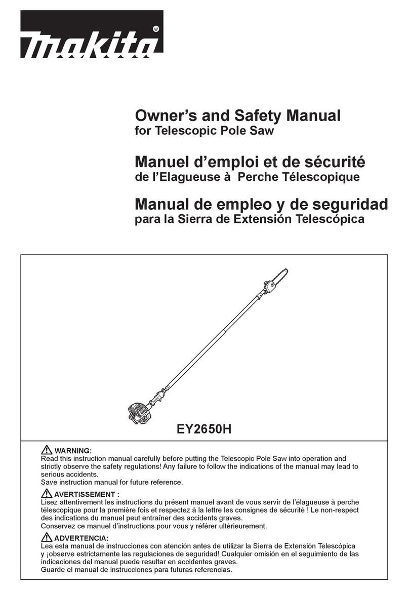 Makita EY2650H Owner's and safety manual