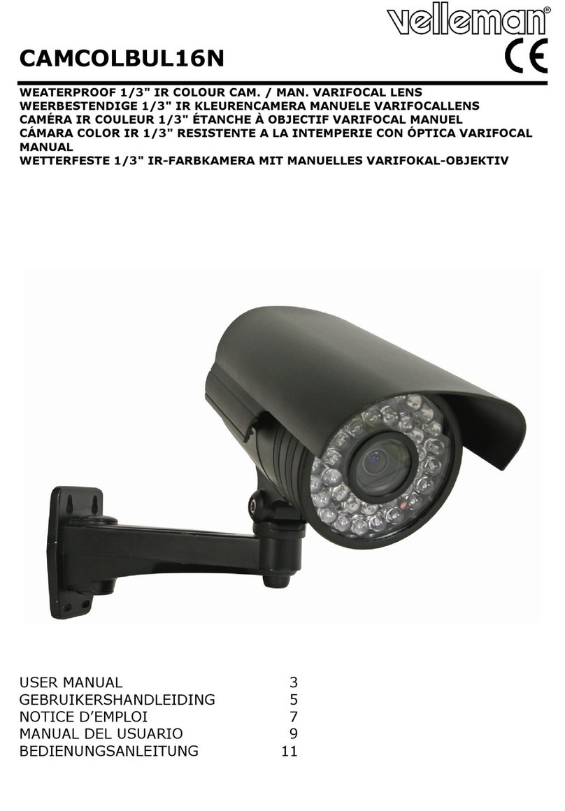 Velleman Camcolbul16N user manual