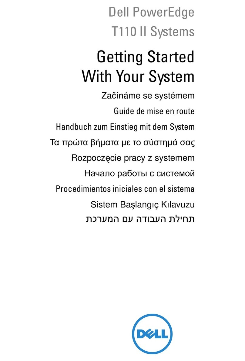 Dell PowerEdge T110 II User manual