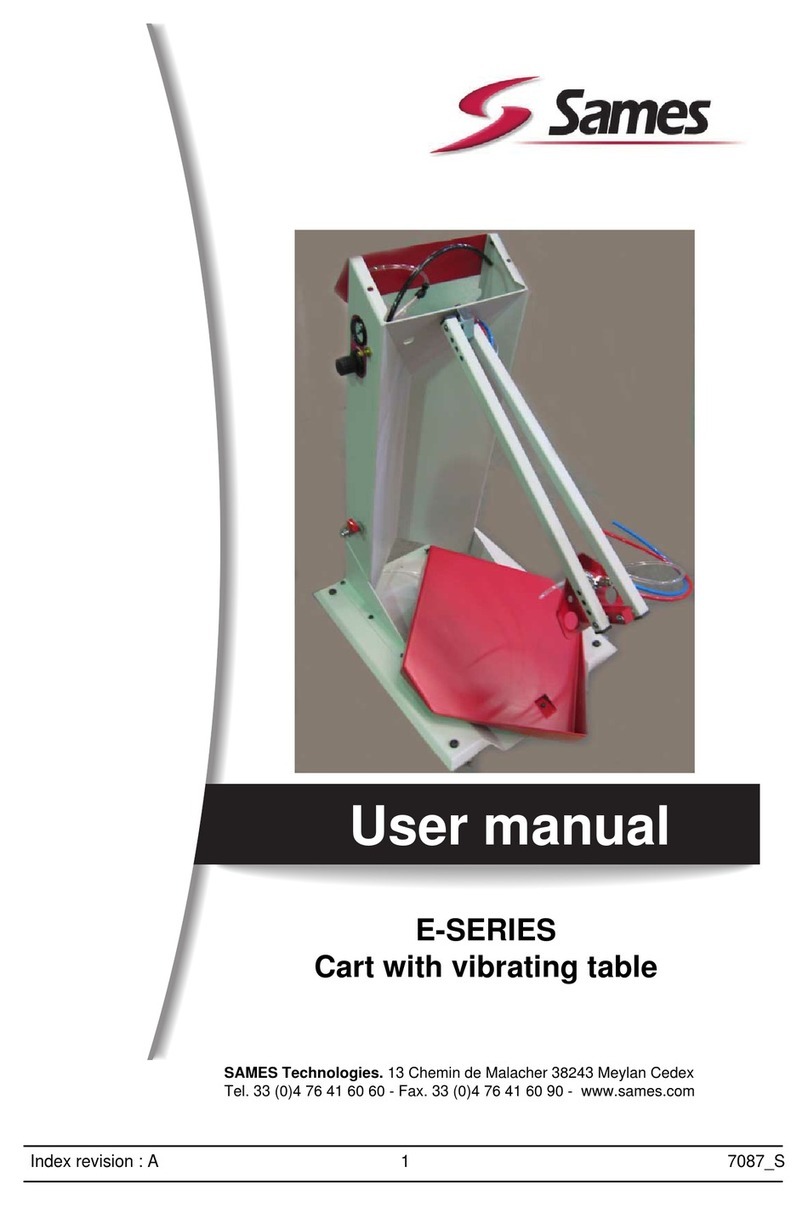 Sames E-SERIES user manual