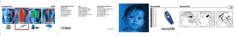 Microlife IR 120 User manual