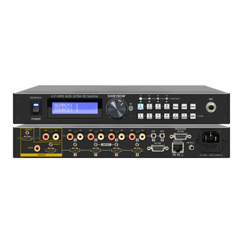 Shinybow USA SB-5604UA instruction manual