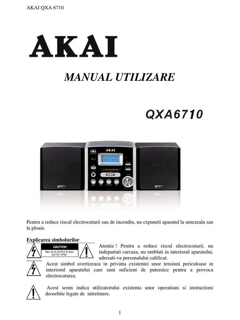 Akai QXA6710 User manual