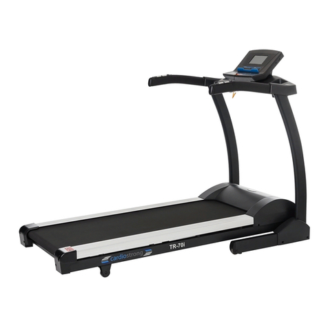 CARDIOSTRONG TR70i User manual