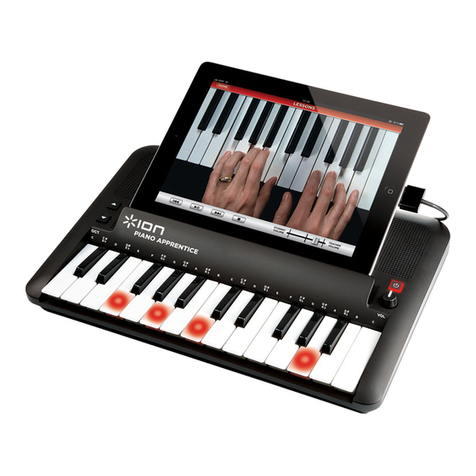 ION piano apprentice quick start guide