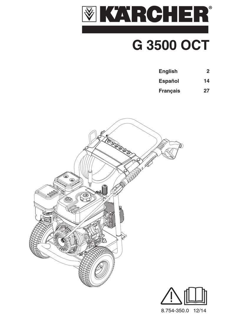 Kärcher G 3500 OCT Operator's manual