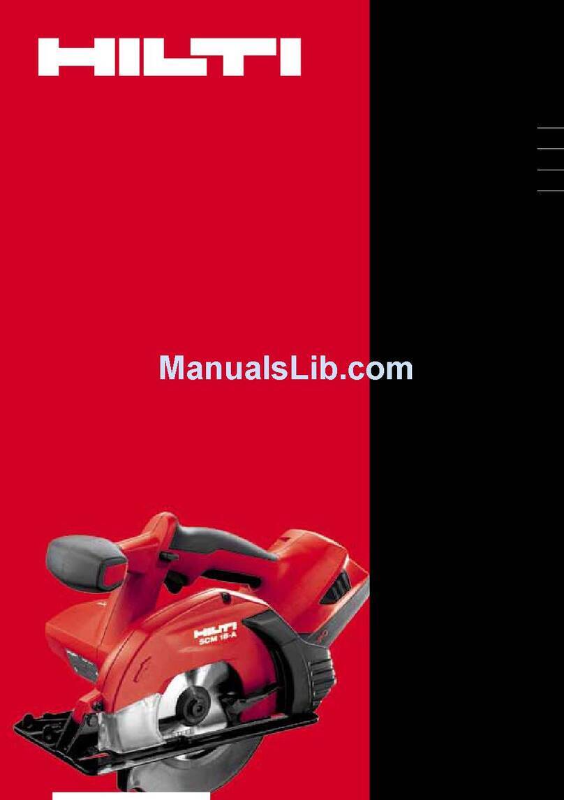 Hilti SCM 18-A c Original operating instructions