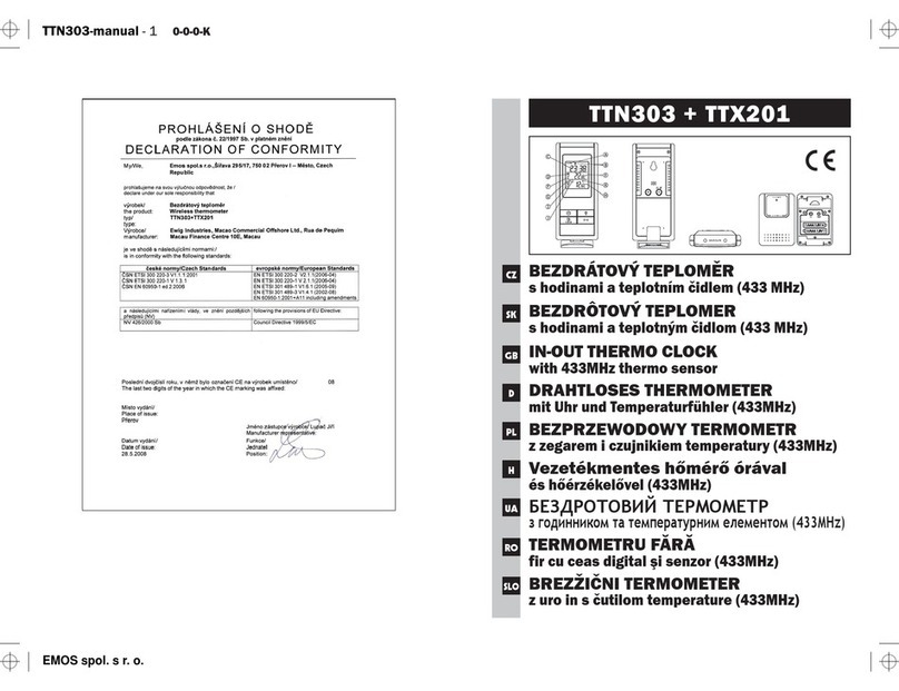 Emos TTN303 User manual