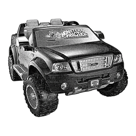 Power Wheels K9829 Owner's manual with assembly instructions