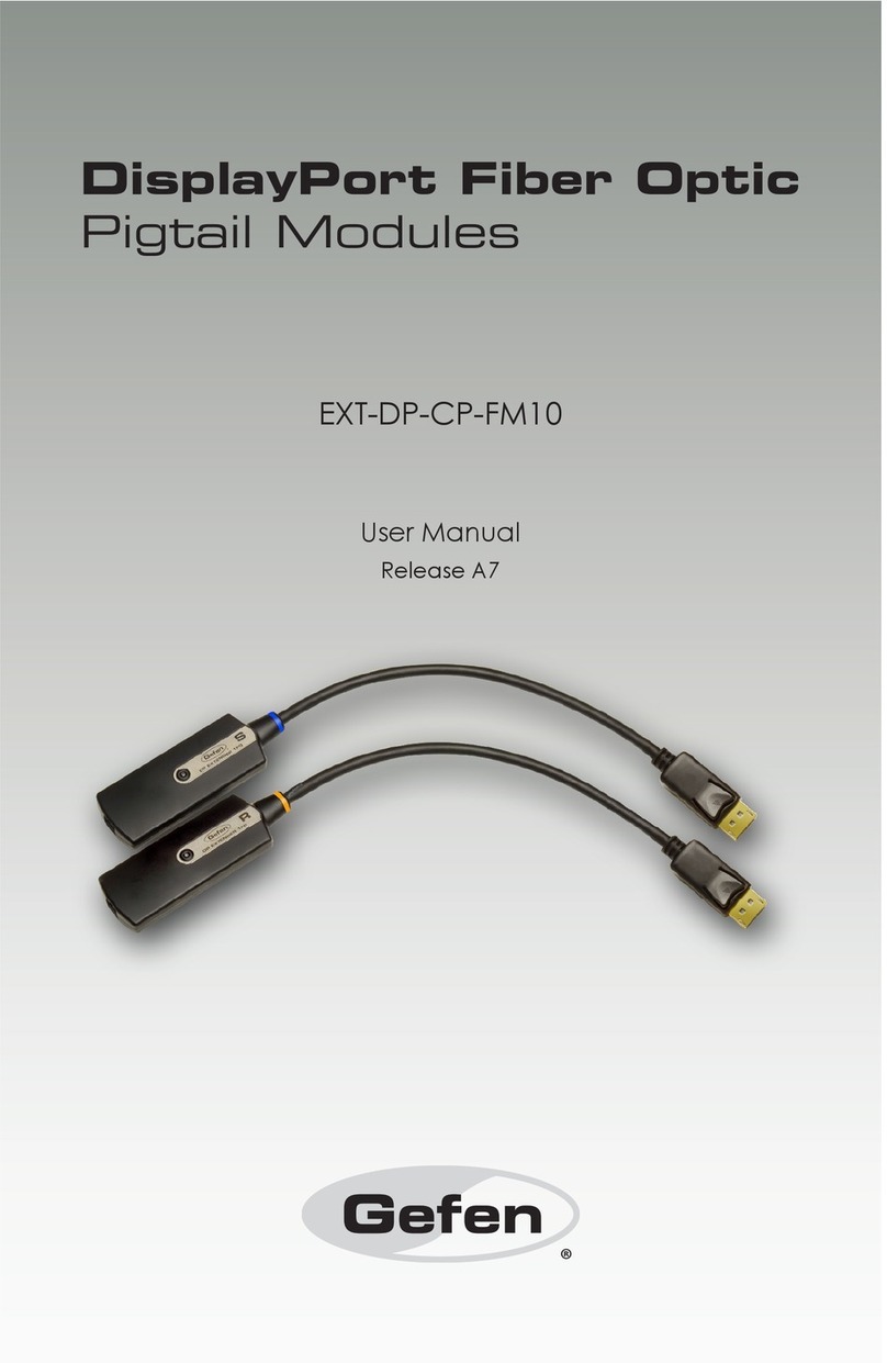 Gefen EXT-DP-CP-FM10 User manual