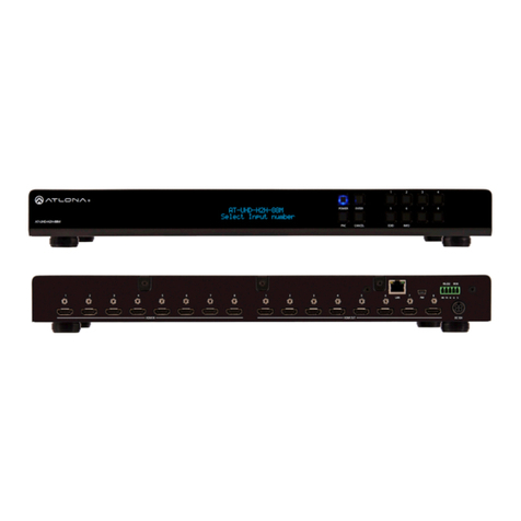 Atlona AT-UHD-H2H-88M User manual