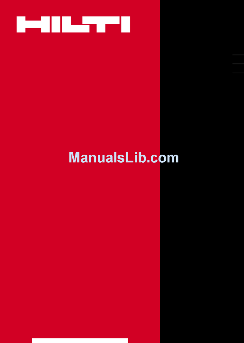Hilti C 4/12-50 operating instructions