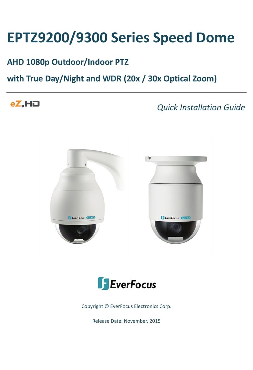 EverFocus EPTZ9200 Series User manual