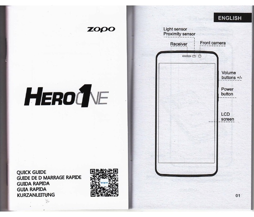 Zopo Hero 1 User manual