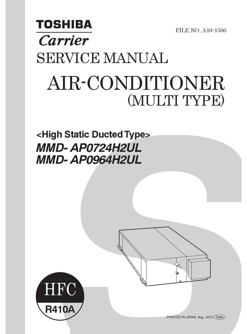 Toshiba MMD- AP0724H2UL Service manual