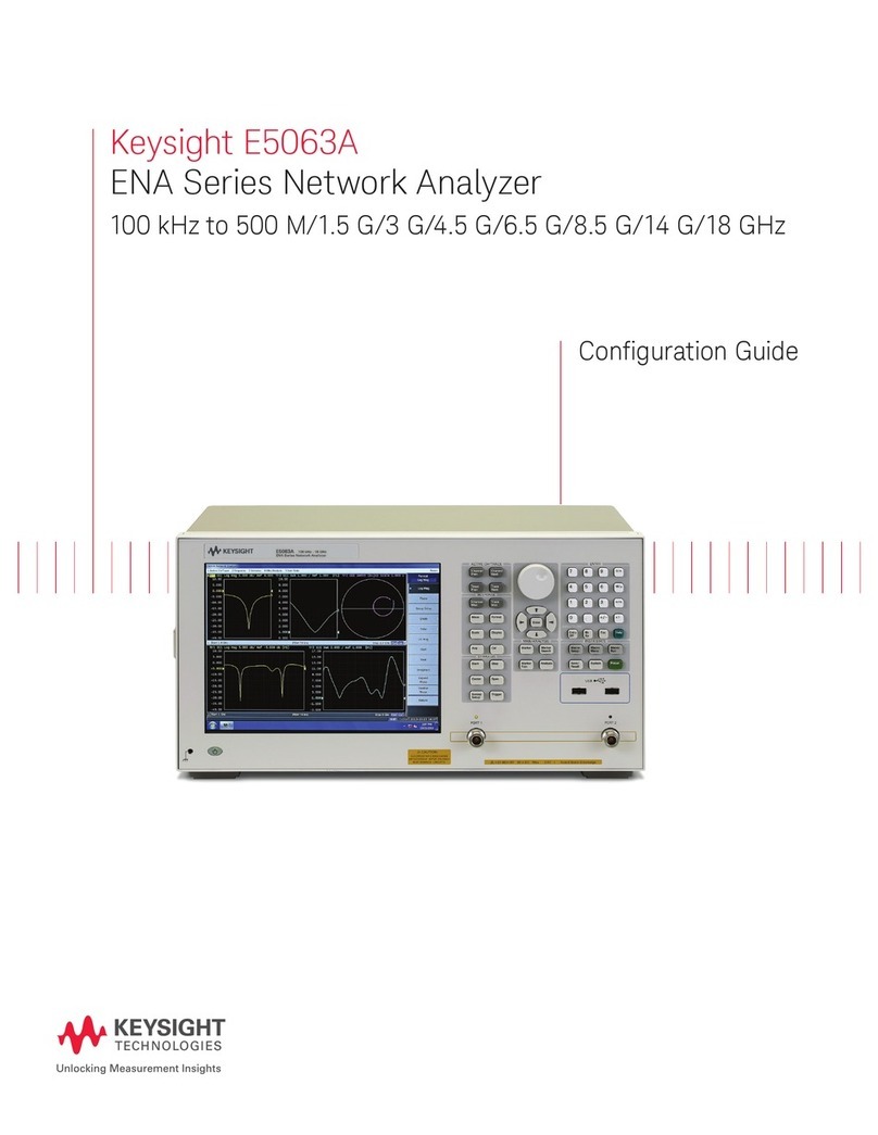 Keysight E5063A User manual Keysight E5063A User manual