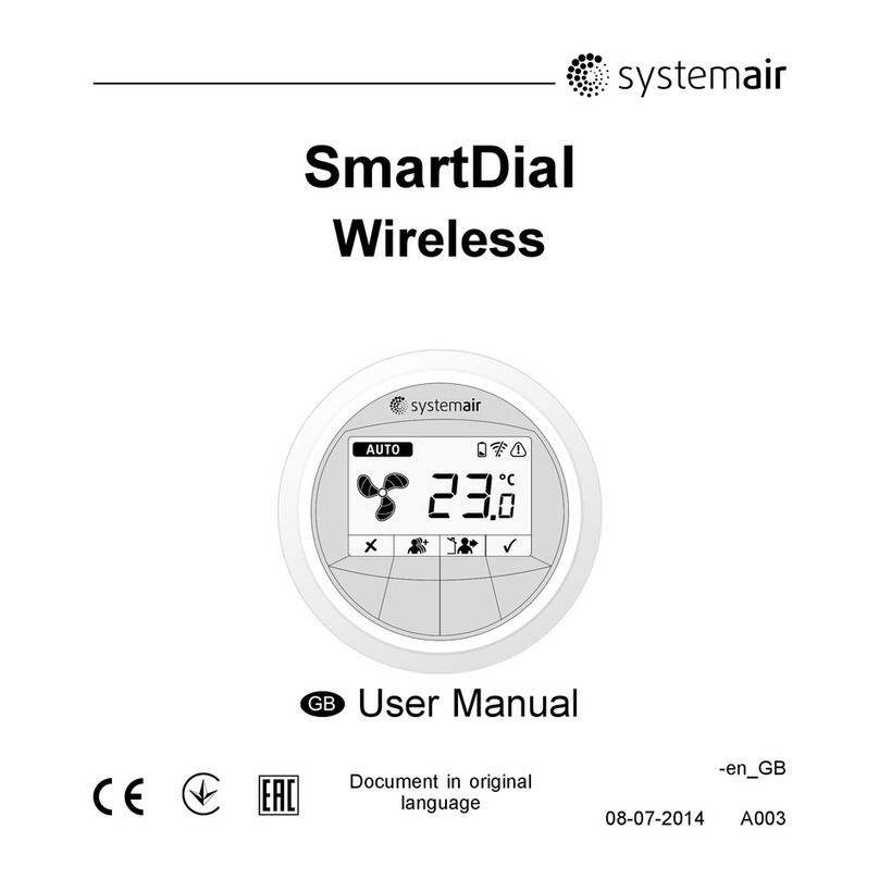 System air SmartDial user manual