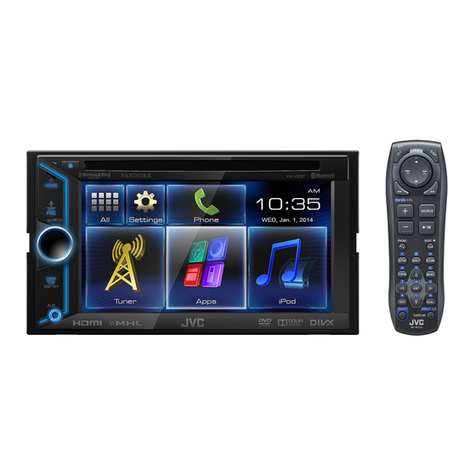 JVC KW-V30BT User manual