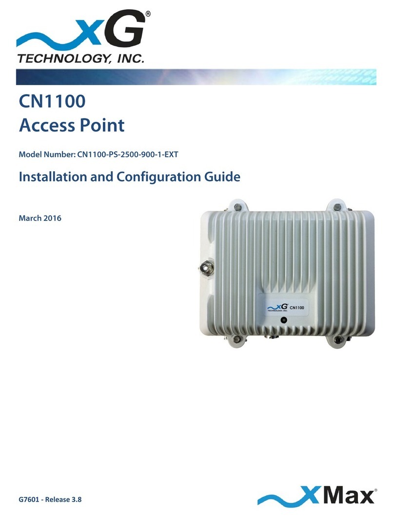 xG Technology CN1100 installation guide