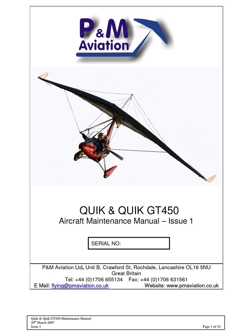 P&M Aviation QUIK Maintenance manual P&M Aviation QUIK Maintenance manual
