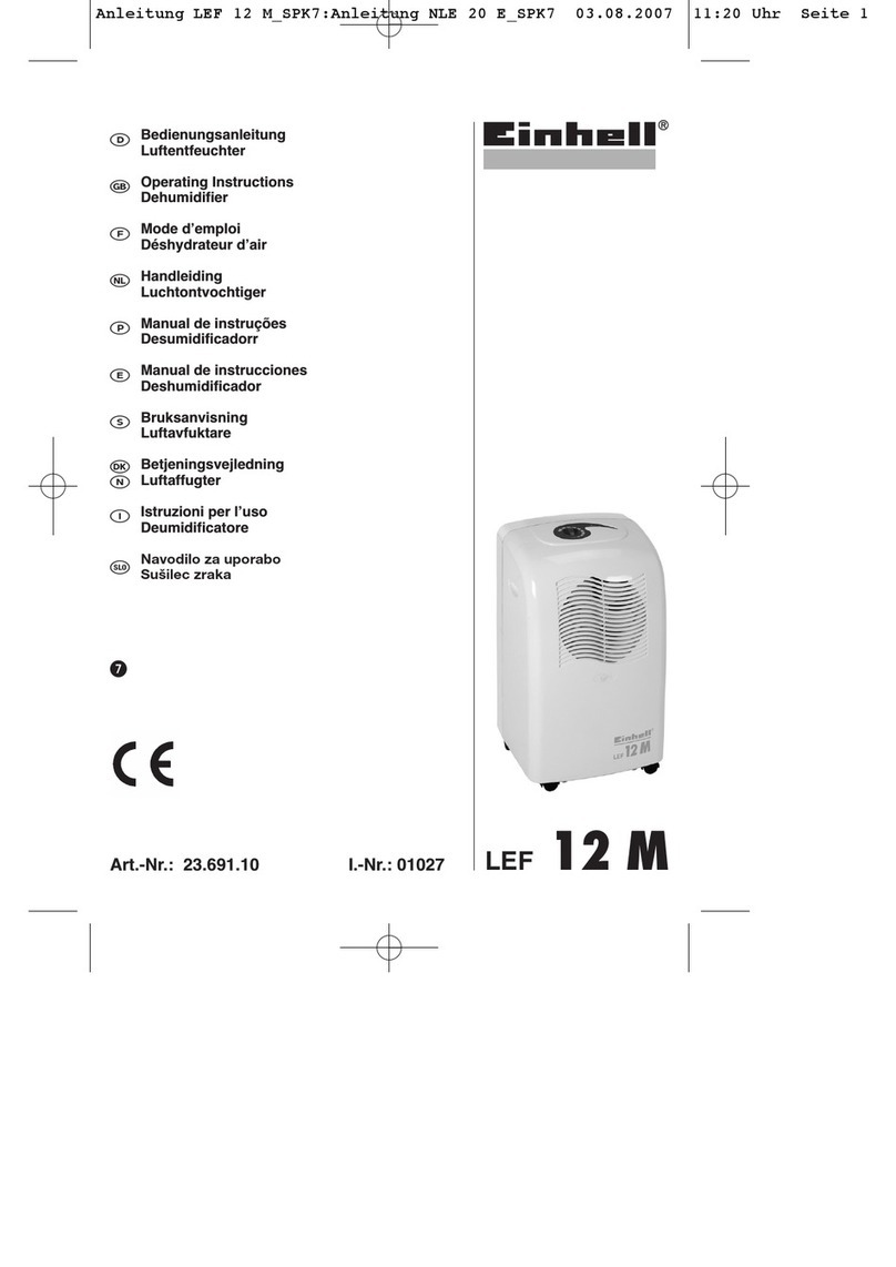 EINHELL LEF 200M User manual