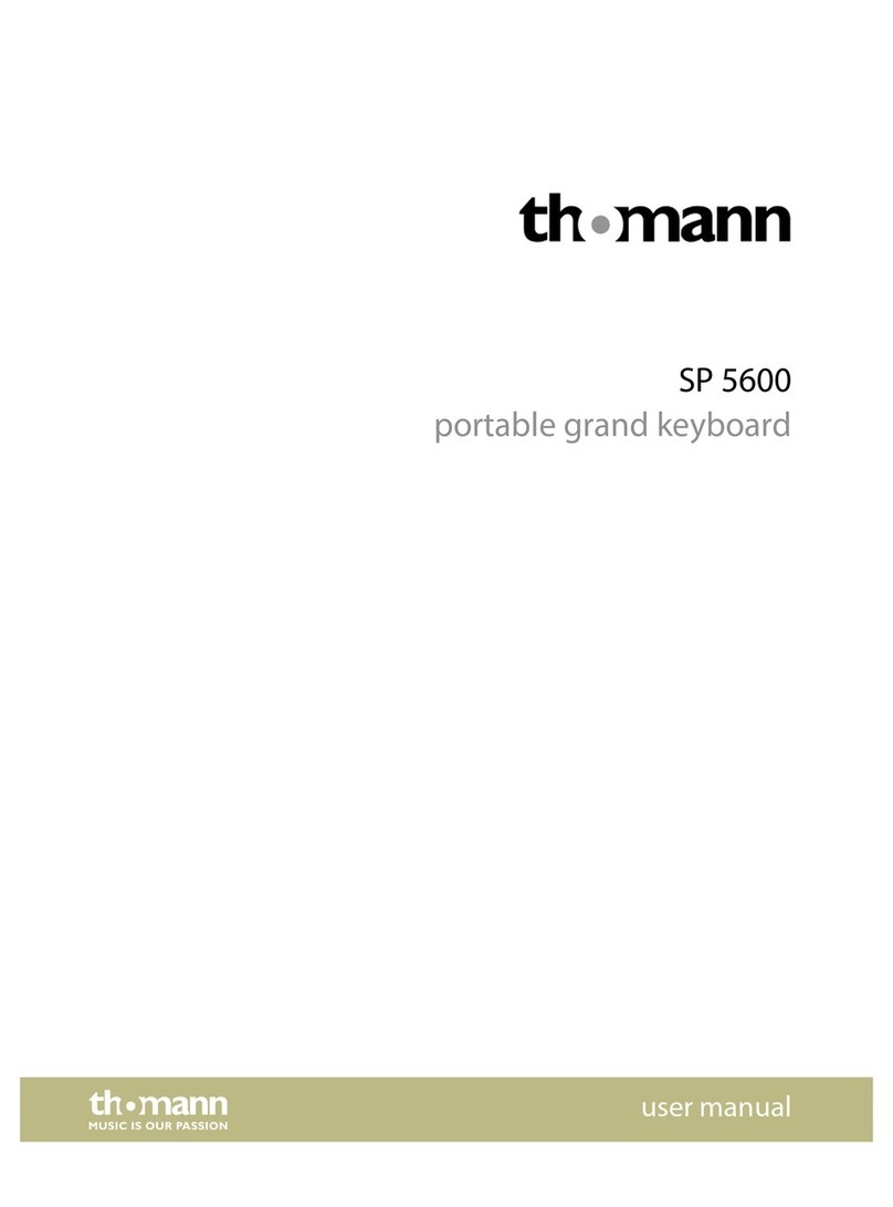 thomann SP 5600 User manual