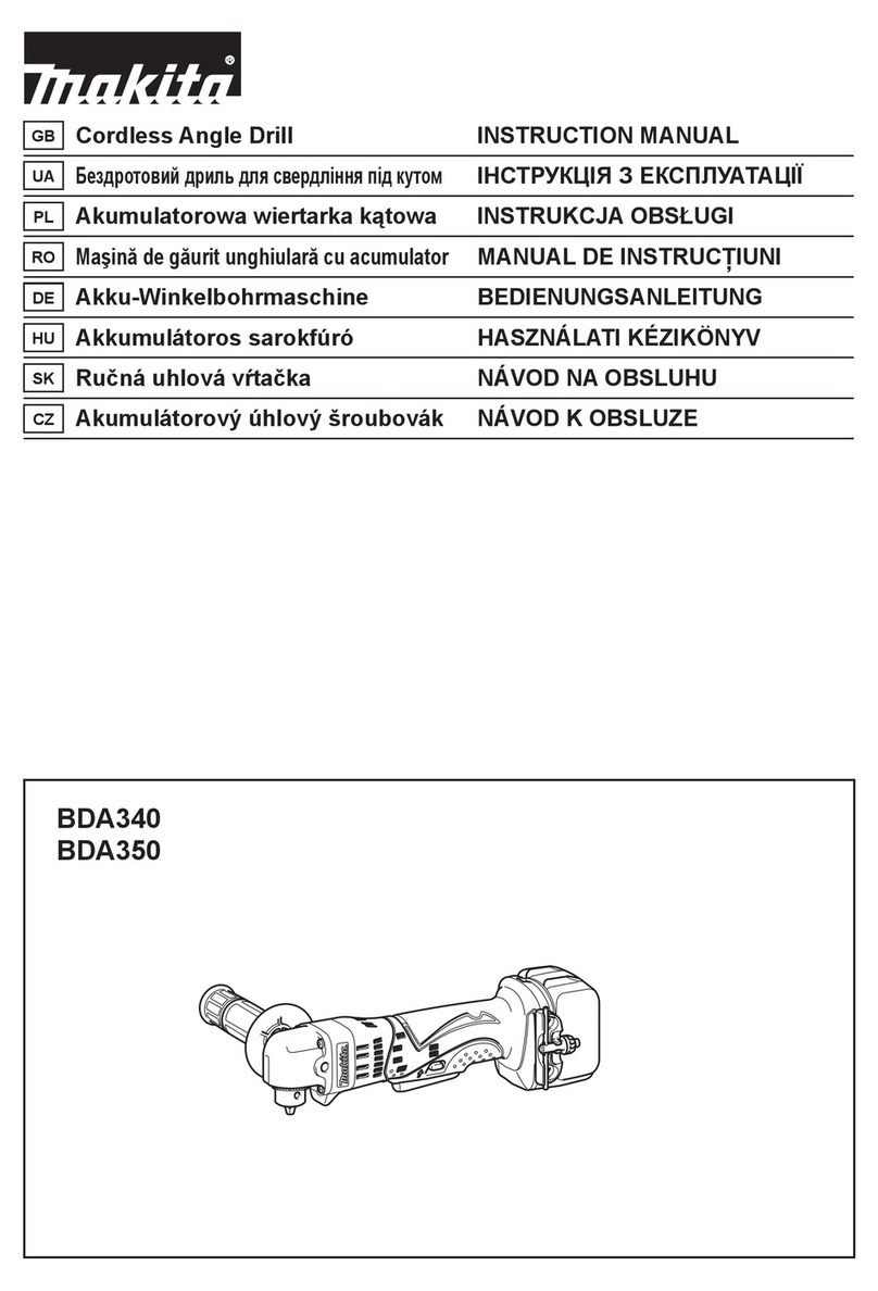 Makita BDA340 User manual