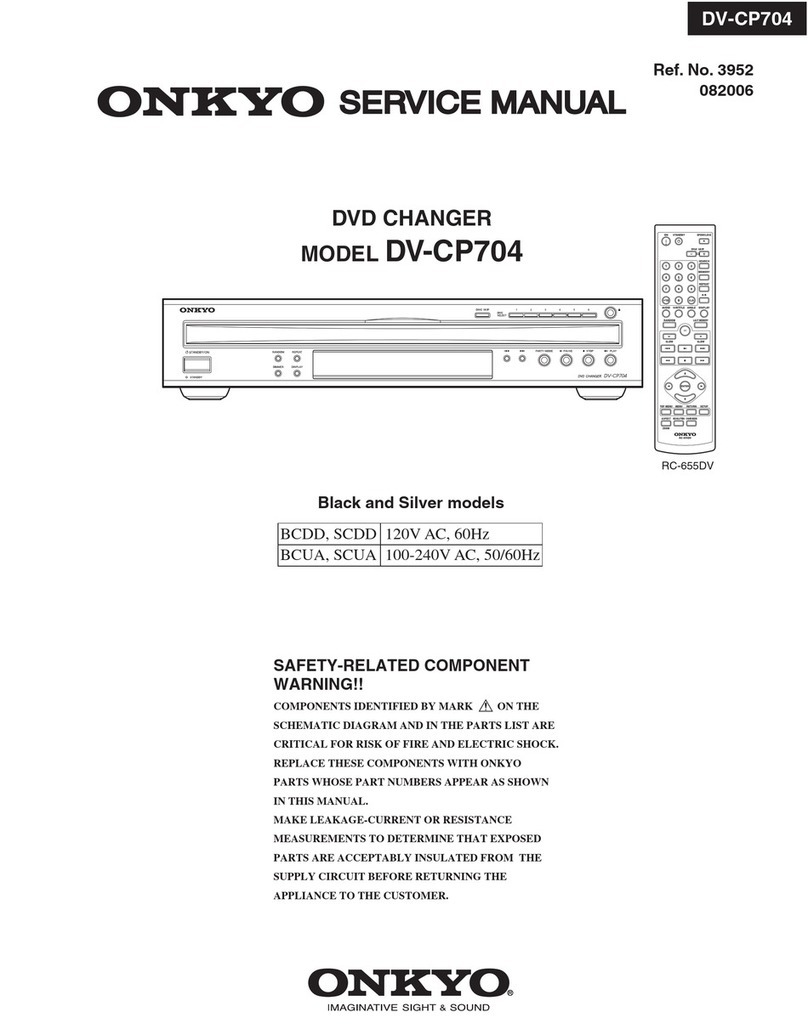 Onkyo DV-CP704 User manual
