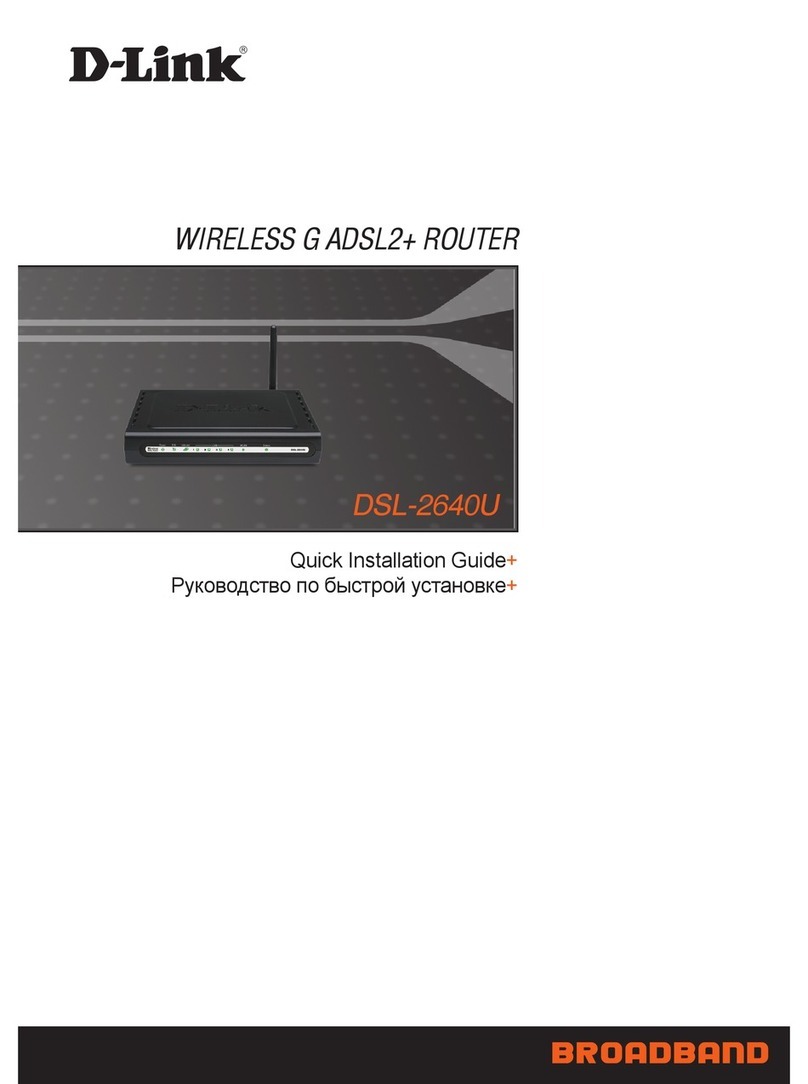 D-Link DSL-2640U User manual