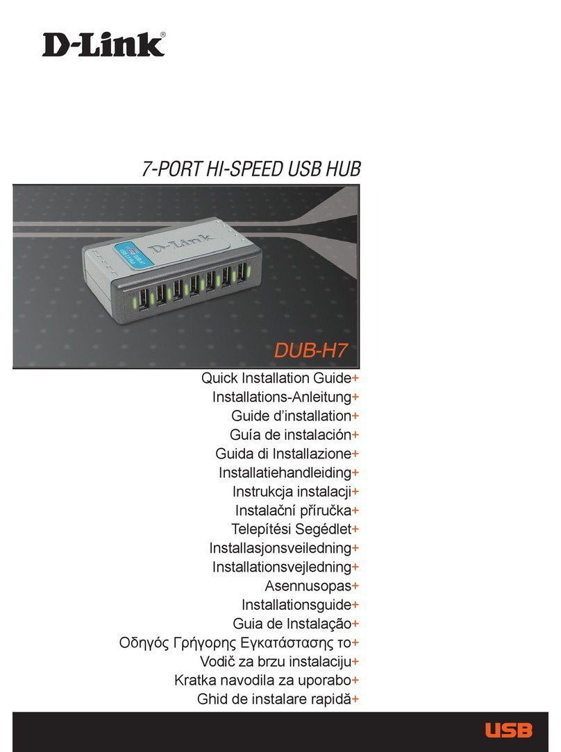 D-Link DUB-H7 - Hub - USB User manual D-Link DUB-H7 - Hub - USB User manual