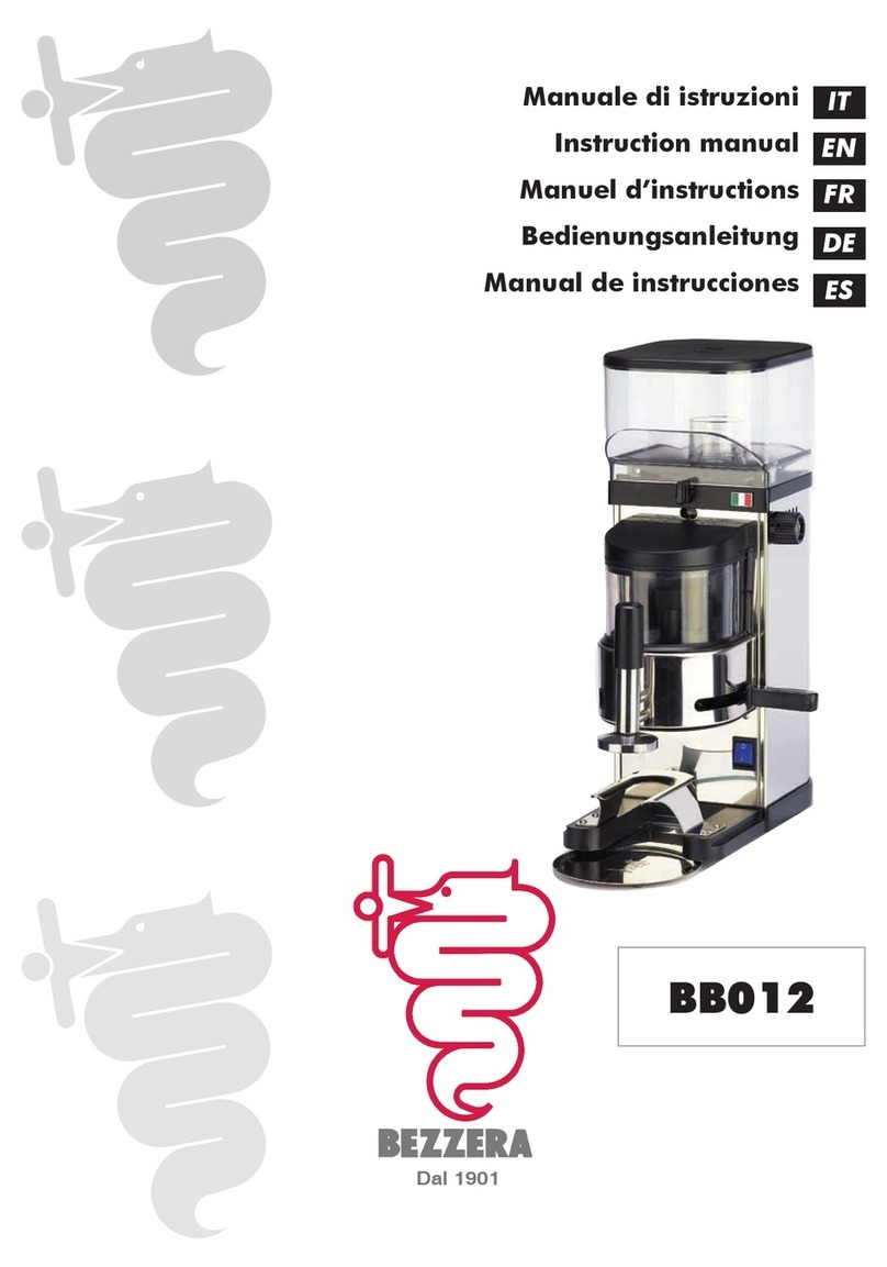 Bezzera BB012 instruction manual