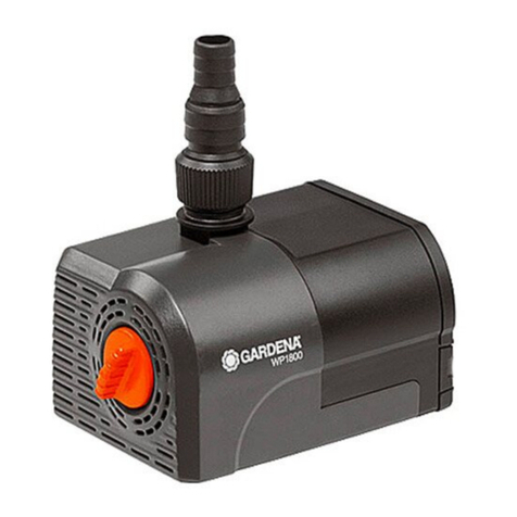 Gardena WP 1800 User manual