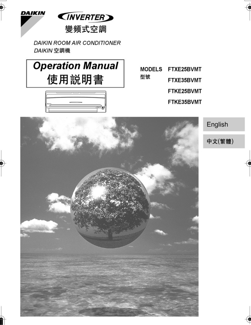 Daikin FTXE25BVMT User manual
