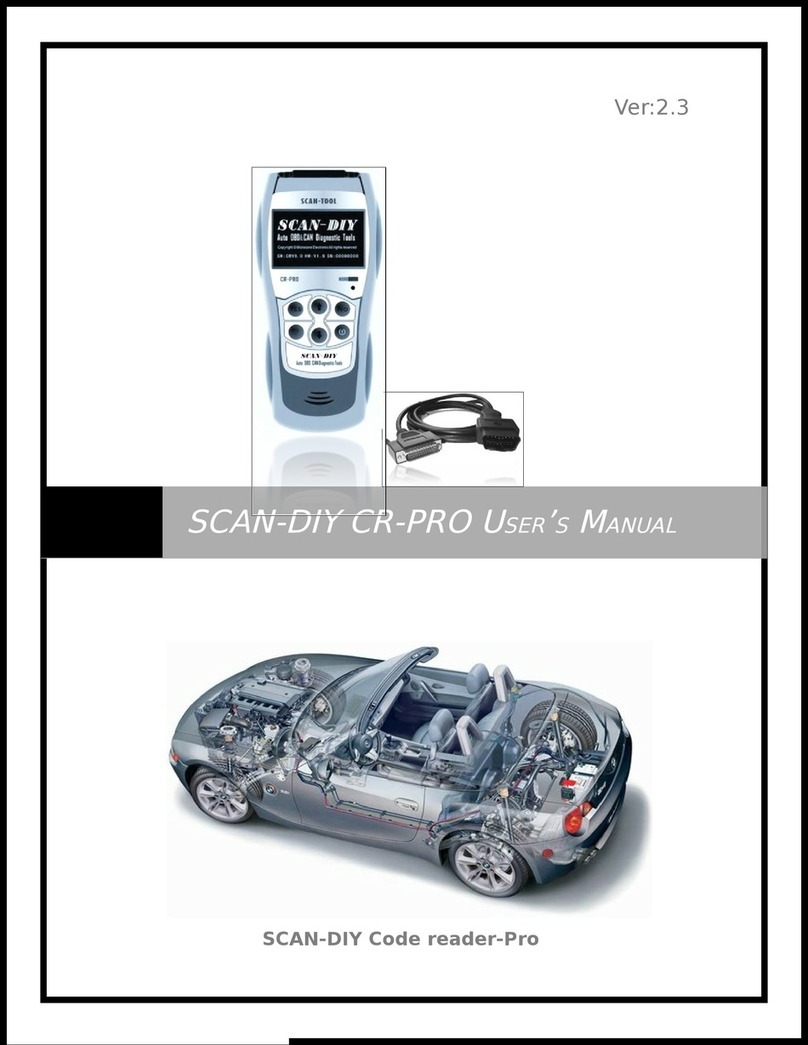Shenzhen Scan-DIY CR-PRO user manual Shenzhen Scan-DIY CR-PRO user manual