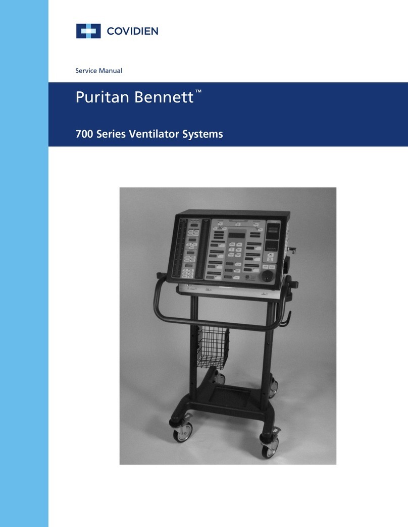 Covidien Puritan Bennett 700 Series Service manual