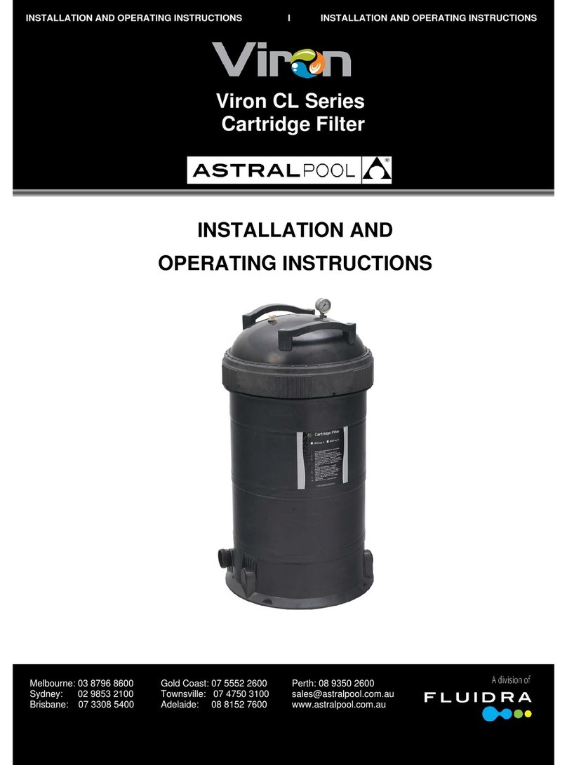 Viron CL Series Installation and operating instructions