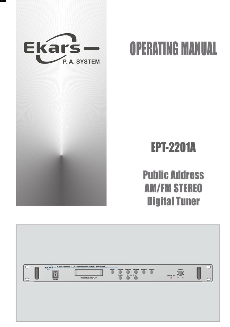 Ekars EPT-2201A operating manual