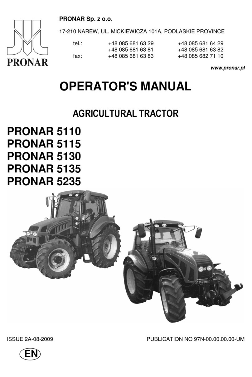 PRONAR PRONAR 5110 Operator's manual