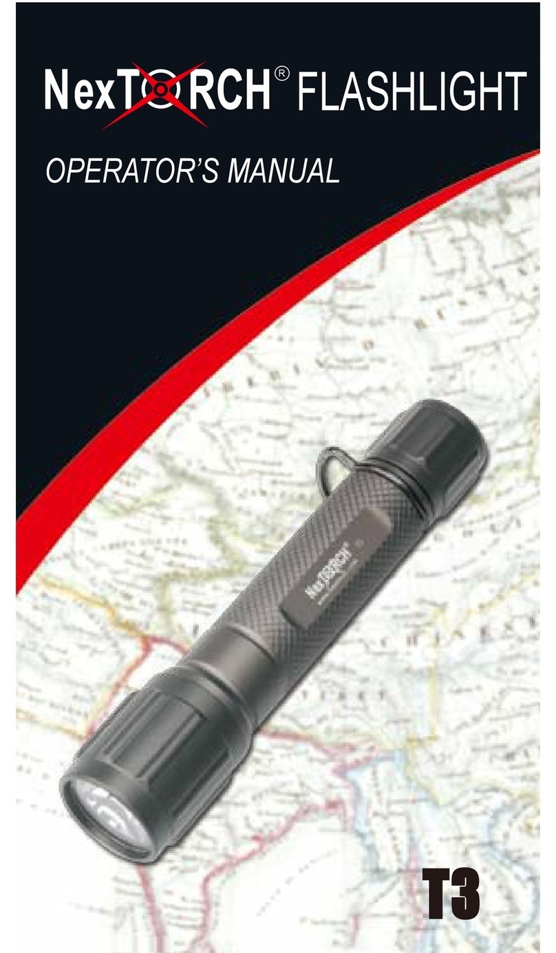 Nextorch T3 User manual