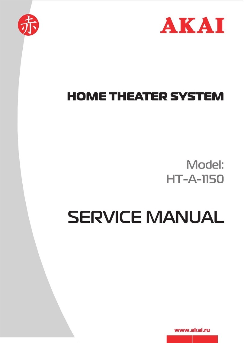 Akai HTA-1150 User manual Akai HTA-1150 User manual