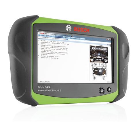 Bosch DCU 100 User manual